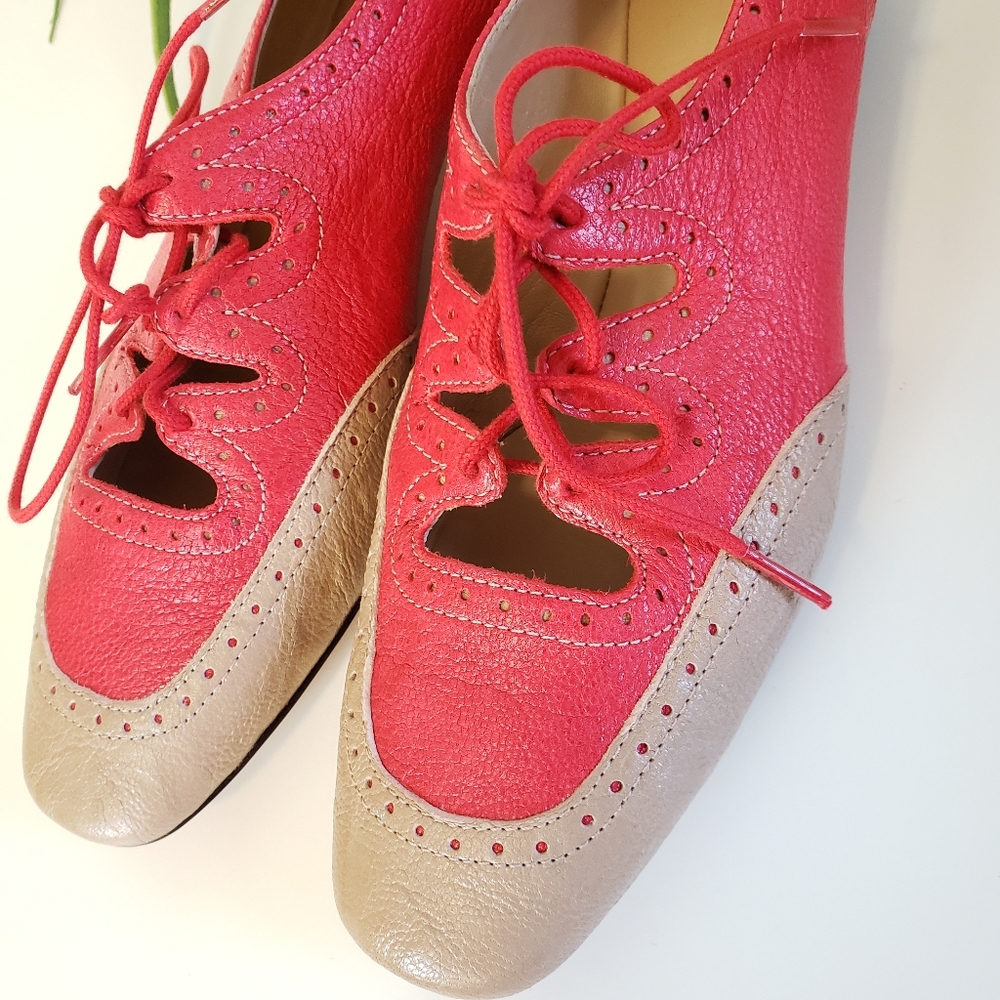 Vintage Maliparmi retro shoes sz37 - Picture 2 of 10